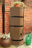 Pine Poly Water Butt - 220 Ltr