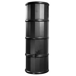 Small Image of Black Poly Water Butt - 110ltr