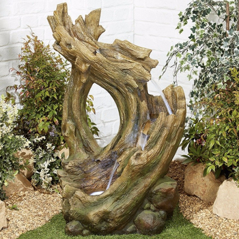 Image of Knotted Willow Falls Easy Fountain Garden Water Feature