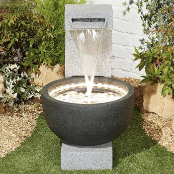 Image of Solitary Pour Easy Fountain Garden Water Feature