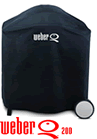 Weber Q 200 Premium Vinyl Barbeque Cover