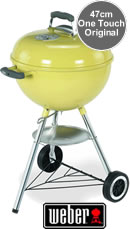 Weber One-Touch Original BBQ 47cm - Lemongrass