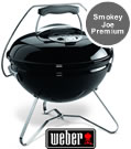 Weber Smokey Joe Premium Portable BBQ in Black