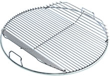 Weber Hinged Cooking Grate for a 57cm Kettle Barbeque - 8424