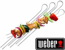 Weber Double Prong Barbeque Skewers
