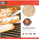 Weber Firespice Wood Papers - Oak