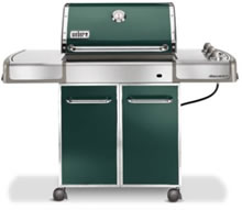 Weber Genesis E310 BBQ in Green