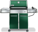 Weber Genesis E310 BBQ in Green
