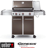 Weber Genesis E330 BBQ Steel Grey