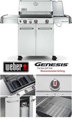 Weber Genesis S330 BBQ with Free Cool Box