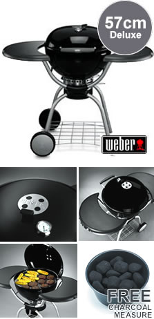 Weber One Touch Deluxe BBQ 57cm