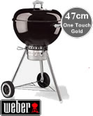 Weber One Touch Gold 47cm BBQ in Black