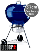 Weber One Touch Gold 57cm BBQ in Blue