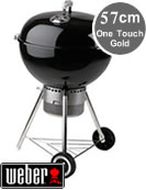 Weber One Touch Gold 57cm BBQ in Black