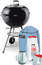 Weber One-Touch Original 57cm Promotional Pack - Black