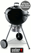 Weber One Touch Premium BBQ 57cm - Black