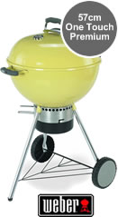Weber One Touch Premium BBQ 57cm Lemongrass
