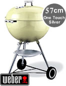 Weber One Touch Silver 57cm BBQ in Sage