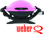 Weber Q100 Barbeque - Pink