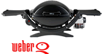 Weber Q 120 Black Line BBQ