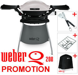 Weber Q200 BBQ Promotion