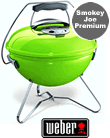 Weber Smokey Joe Premium Portable BBQ in Spring Green
