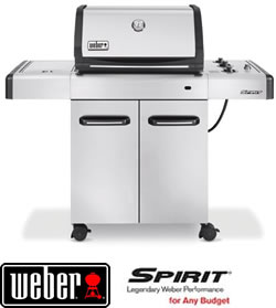 Weber Spirit S320 Premium Gas BBQ - Stainless Steel