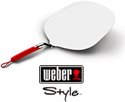 Weber Style Pizza Paddle - Red