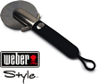 Weber Style Pizza Wheel - Black