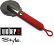 Weber Style Pizza Wheel - Red