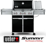 Weber Summit E470 Gas BBQ with Free Cool Box