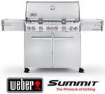 Weber Summit S670 Stainless Steel BBQ with Free Cool Box