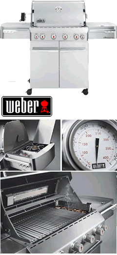 Weber Summit S450 Stainless Steel BBQ
