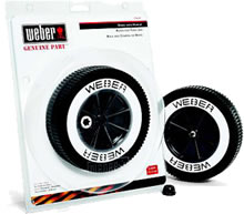 Weber BBQ Replacement 6 inch Wheel and Hub Cap