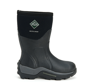 Image of Muck Boots Arctic Sport Short Boots - Black - UK 14