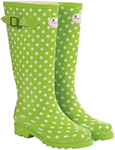 Briers Green Spotted Wellies