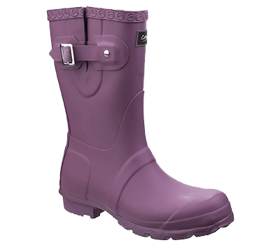 Image of Cotswold Windsor Short Wellington - Purple - UK 6