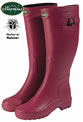 Ladies Le Chameau Iris Wellies in Rasberry