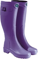 Ladies Le Chameau Iris Wellies in Violet