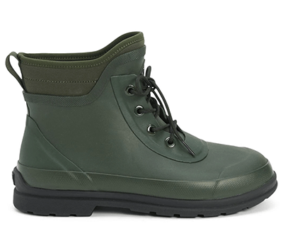 Image of Muck Boots Muck Originals Lace-Up Short Boots - Green - UK 13