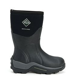 Small Image of Muck Boots Arctic Sport Short Boots - Black - UK 9