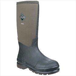 Small Image of Muck Boots Chore Classic Hi Patterned Wellington - Brown - UK 11