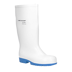 Small Image of Dunlop Acifort Classic Plus Wellingtons in White - UK 10