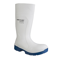 Small Image of Dunlop Food Pro Multigrip Wellington Boots in White - UK 5