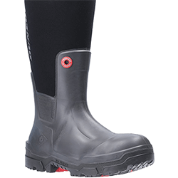 Small Image of Dunlop Snugboot Pioneer Wellington Boot in Black