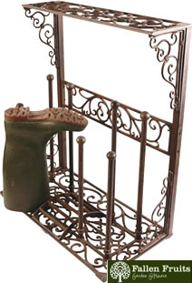 Large Cast Iron Boot Rack by Fallen Fruits