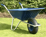 Garden Wheelbarrow - Blue Clipper 90 to 110 ltr