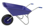 Garden Wheelbarrow - Picador Blue 85ltr