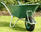 Garden Wheelbarrow - Green Cruiser 100 to 120 ltr