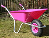 Garden Wheelbarrow - Pink Clipper 90 to 110 ltr